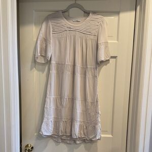 James Perse Pleated Shift Dress